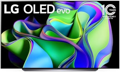 LG C3 Series 83-Inch Class OLED evo 4K Processor Smart Flat Screen Wall Mount TV with Magic Remote AI-Powered OLED83C3PUA, 2023 with Alexa Built-in