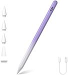 Stylus Pen for Apple iPad(2018-2022), Fast Charge & Palm Rejection Tilt Sensitive Active Pencil for iPad 10th/9th/8th/7th/6th Gen, iPad Pro 11/12.9inch, iPad Air 5th/4th/3rd, iPad Mini 6/5