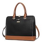 CLUCI Leather Briefcase for Women 1