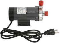 YeaTek 110V Magnetic Beer Pump Food Grade Stainless Steel Head with 1/2'' Inch Thread, Advanced High Temperature Resistance System Pump for Home Brewing (Stainless Steel Head)