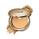 Lakme 9 to 5 Primer with Matte Powder Foundation Compact, Silky Golden, 9g