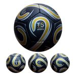 Tussan Sports Toddler Football, Size 2 Kids Lighter-weight Soccer Mini Ball for Age 2 3 4 5 6 Years Old Boys/Girls Toys Christmas, Birthday Gift - Garden Game, Indoor/Outdoor ball (Size 2, Black)