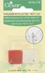 Clover 81109 Petite Needle Threader Cutter-2-Pkg