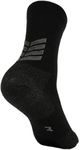 Teqnigrip NEW Grip Socks | Advanced Anti-Slip Grip Technology | Enhance Performance in Professional & Amateur Sports (Mens Large)