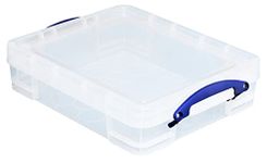 Really Useful Plastic Storage Box 11 Litre Clear