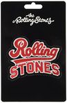 The Rolling Stones Patch Team Band Logo Cut Out New Official Iron On Black