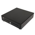 Bestow- Cash drawer for shop counter All 13 Compartments 5 Bill / 8 Coin Stainless Steel Heavy Duty Cash Drawer for Point of Sale (POS) System, Retail Shops,mall Color Black.