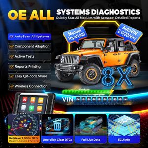 Autel MaxiCOM MK808BT PRO Wireless Diagnostic Scanner