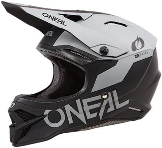 O'Neal 3SRS Helmet Adult Solid Black/Grey Large