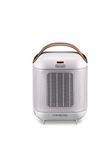 De'Longhi HFX30C15WCA Capsule Compact Ceramic Fan Heater, White