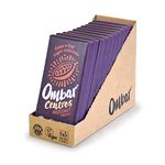 Vegan Chocolate - Ombar Centres Hazelnut Truffle - Organic Fair Trade Chocolate - Dairy and Gluten-Free - Raw Cacao - 35g - Pack of 10