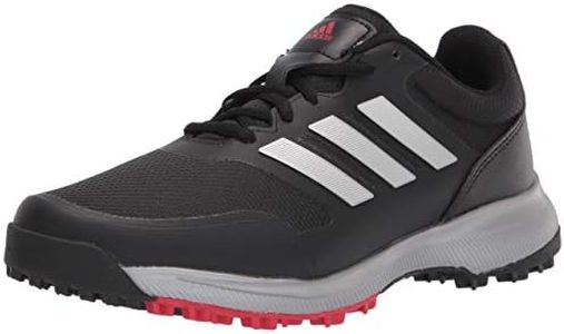 adidas Men's Tech Response Sl Golf Shoe, Black, 10.5 US