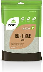 Lotus Organic White Rice Flour, 500 g