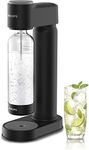 Philips Sparkling Water Maker Soda Maker Machine for Home Carbonating with BPA free PET 1L Carbonating Bottle,Compatible with Any 60L CO2 Exchange Carbonator(NOT Included),Black Plastic,ADD4901BKO