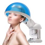 Hair and Facial Steamer 2 in 1 Ionic Ozone Facial and Hair Steamer Home Use Beauty Instrument Ozone Steaming Ion Sprayer Hot Mist Moisturizing for Personal Beauty Sauna SPA