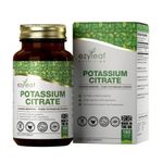 Ezyleaf Potassium Citrate | 180 High Strength Potassium Capsules - 1000mg Potassium Citrate per Serving | Potassium Supplements | Clean, No Fillers Formula | Vegan, Non-GMO Gluten & Allergen Free | UK