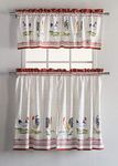 100% Cotton Curtain Campagne Maison