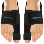 Vicorrect Day-Night Support Bunion Corrector – Orthopedic Bunion Splint – Big Toe Straightener – Non-Surgical Hallux Valgus Correction for Women and Men (6-Piece Kit)