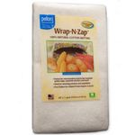 Pellon Wrap-N-Zap Cotton Quilt Batting, 45 by 36-Inch, Natural