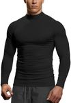 Mens Mock Turtleneck Thermal Base L