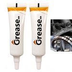 2Pcs Silicone Grease,Lubricant Plumbers Grease,Silicone Grease for O-Rings,Plumbers Valve Grease,White Lithium Grease,Waterproof Grade Silicone Grease Lubricant,Bearing Grease,Effective Seal Grease