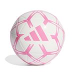 adidas Unisex Starlancer Club Ball Recreation Ball, white/solar pink, 5