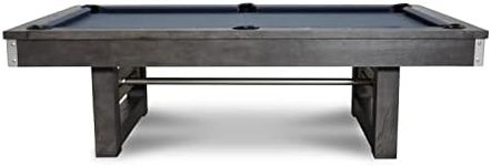 Nixon Billiards - Bryant Slate Billiard Pool Table (Grayson Grey (Metal Leg), 8 ft)