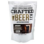 ABC Crafted Series Beer Making Kit | Beer Making Ingredients for Home Brewing | Yields 6 Gallons of Beer | (Stout)