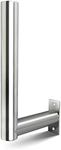 ANNTLENT Mât d'antenne Type L Antenne Extérieure- Mât d'antenne Extérieur-Universel de 30 cm de Longueur pour Antenne d'amplificateur de Signal de Téléphone Portable / d'antenne Satellite