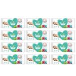 156-624 x Baby Wet Wipes PAMPER'S Sensitive Soft Gentle Fresh Babies No Fragrance Unscented Newborn Nappy Changing Skin Protection Clean Safe 52 Pcs Pack UK Free P&P (12x PAMPERS Packs (624 Wipes))