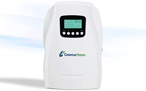 Ozono Hogar - Generador de Ozono Doméstico Digital 2 en 1 - Purifica Partículas del Aire y el Agua - Incluye Bolsa para Desinfectar Objetos Pequeños - Producción 500 mg/h