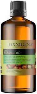 Oxxigena - Aceite de Jojoba BIO 100% Puro, Paquete de 1000 ml, Prensado en Frío, Hidrata y Nutre Profundamente la Piel, Da Brillo al Cabello, Vegano y Sin OGM
