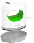 Calogy Super Mini Heat Press, 4 Temp Settings Heat Presser Max 210℃ with LED Display Auto Shut-Off Mini Precision Heat Iron for Shoes, Caps, Bags, Coasters, Patches, Badges and Stationery