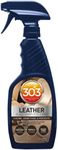 303® Automotive Leather 3-in-1 Complete Care Spray, Conditions Leather to Prevent Cracking and Fading, Strong UV Protection, Safe for All Finished Leather and Vinyl (30218) 473 ml