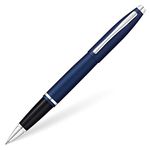 Cross AT0115-18 Calais Matte Metallic Midnight Rollerball Pen Including Gift Box - Blue