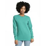 Comfort color unisex-adult 6014 Heavyweight Long Sleeve T-Shirt, Seafoam, Medium