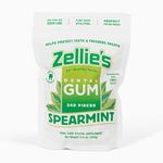 Zellie's | 100% Xylitol Sugar Free Spearmint Chewing Gum | Spearmint Flavor (240 Count - Pack of 1)