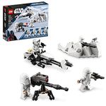 LEGO Star Wars Snowtrooper Battle Pack 75320 Set, Building Toy, Gifts for 6 Plus Year Old Kids, Boys & Girls with 4 Figures, Blasters and Speeder Bike