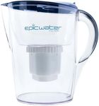 Epic Water Filters PFAS Forever Chemicals Filter Pitcher for Drinking Water, 10 Cup 150 Gallon Filter, Tritan BPA Free, Removes PFAS, PFOA, PFOS