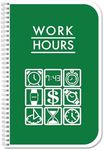 BookFactory Work Hours Log Book/Wor