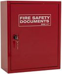 Firechief Document Cabinet with Key Lock-Red, A4
