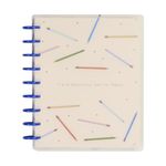 Happy Planner Disc-Bound 12-Month July 2026–June 2027 Planner with 3 Extra Months, Classic Size, Teacher Layout, Teacher Notes Theme, 7" x 9.25”