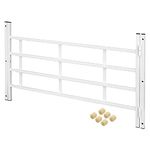 Prime-Line Products S 4780 Operable Window Guard, 31 in. - 54 in. x 21 in., Steel, White, 4-Bar, Egress Compliant