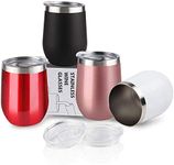 Sivaphe 12 oz Wine Tumbler with lid