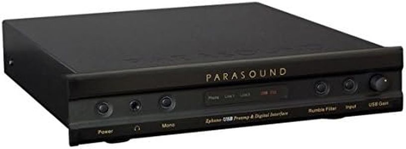 Parasound Zphono MM/MC Phono Preamplifier With USB