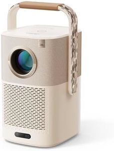 Yaber T2 Portable Projector [Built-in Battery & Sound by JBL] Projector Outdoor, Native 1080P, Auto Focus Keystone, WiFi 6 & Bluetooth, Smart Movie Projector (TV Dongle Sold Separately)(Camouflage)