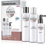 NIOXIN System 3 Trio Pack, Cleanser Shampoo + Scalp Therapy Revitalising Conditioner + Scalp & Hair Treatment (150ml + 150ml + 50ml), For Coloured Hair with Light Thinning