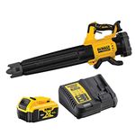 DeWalt DCMBL562P1-QW Souffleur-XR 18V 5Ah-200 km/h with concentration of 1 wireless leaf blower Buse concent. Flux d'air - Avec battery