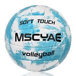 Volleyball Official Size 5,Soft Volleyballs for Kids Youth Adults to Play Games Indoor Outdoor Backyard and Beach(Best Gift for Beginners)