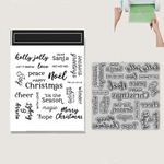 Stampin' Up 2025-2026 Premium Stamps and Dies Bundle - DIY Christmas Halloween,Thanksgiving Greeting Card Making Kit with Cutting Dies (255)